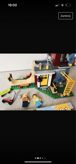 31081 klocki lego 3w1 creator skatepark