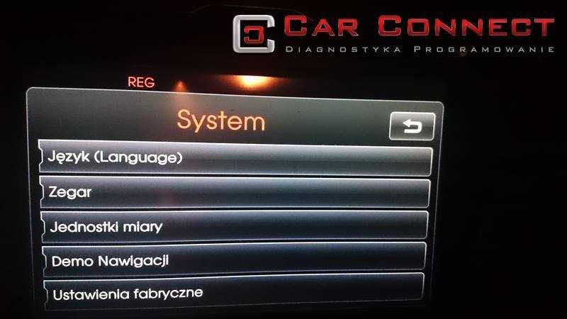 KIA HYUNDAI Polskie menu,  aktualizacja nawigacji język polski RZESZÓW
