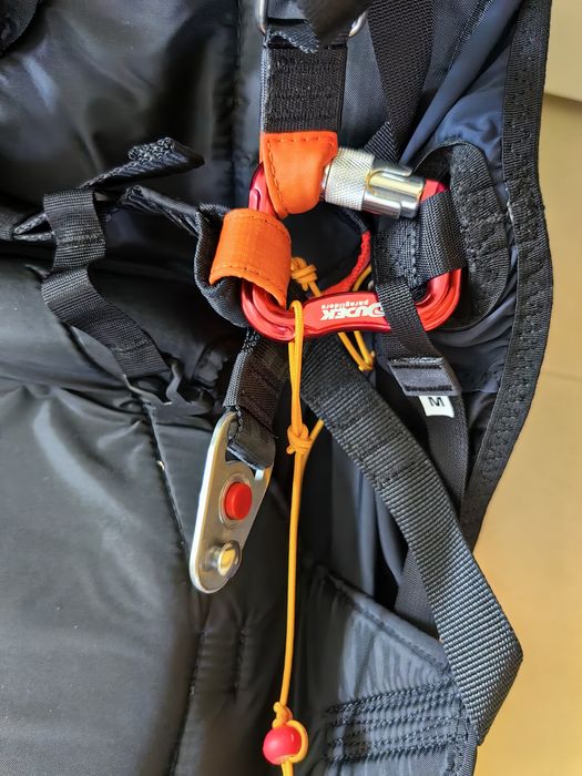 Paragliding seat Funky Dudek new with reserve