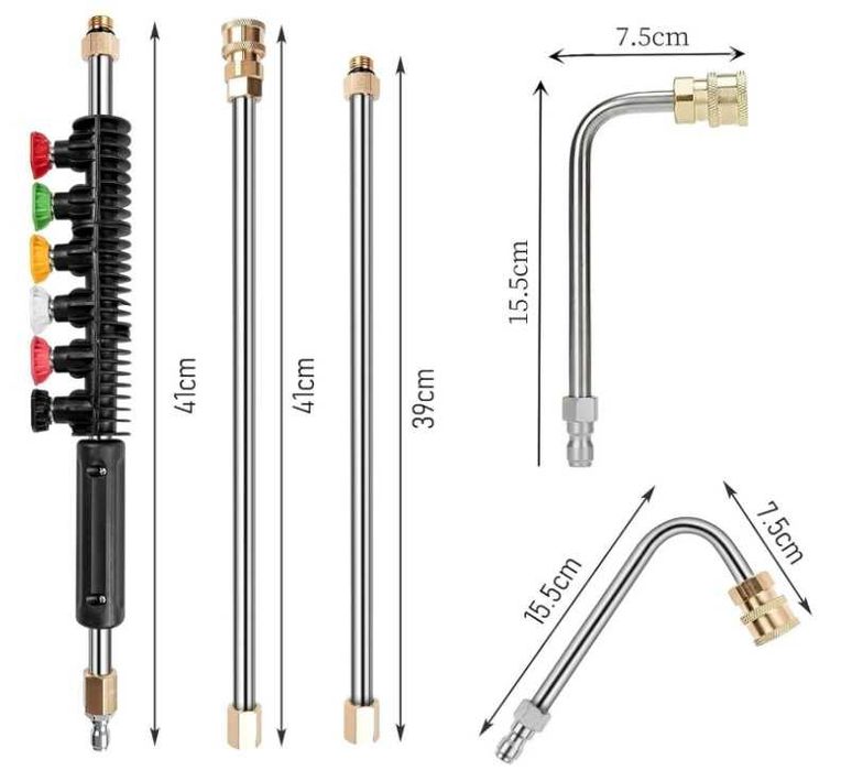 Przedłużka lancy myjki ciśnieniowej 260cm TESIN
