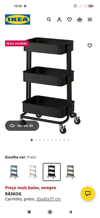 RASKOG IKEA carrinhos