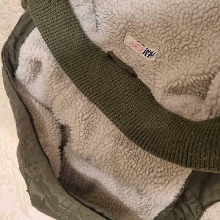 Ciepła kurtka zimowa h&m 104 cm