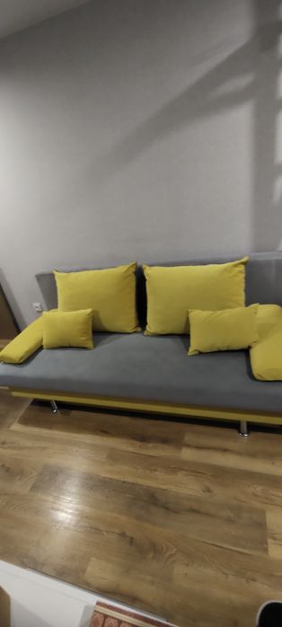 Диван евро книжка раскладной серый