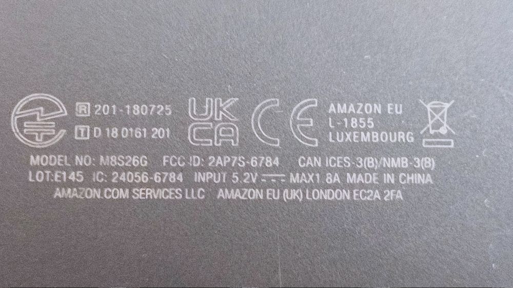 Tablet wersji angielskiej