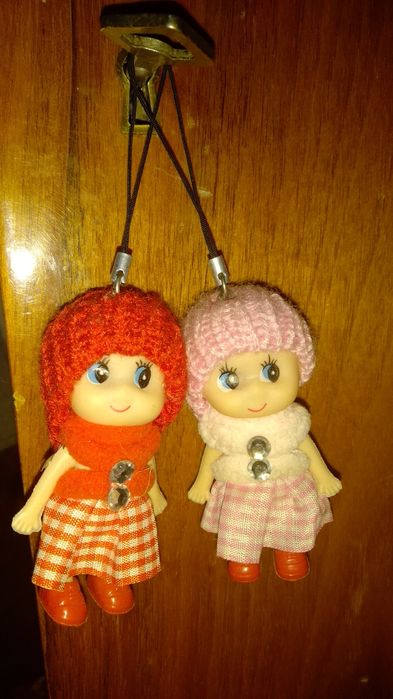 Игрушка кукла пупсик брелок 7,5-8см