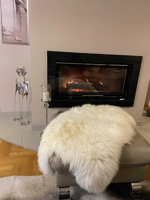 Piękna Skóra Owcza futerko XL Dekoracja Domowa Dywanik ZNAKOMITA CENA