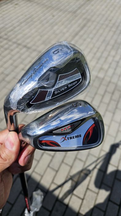 2 kije golfowe 9,S do krótkiej gry Lewe.