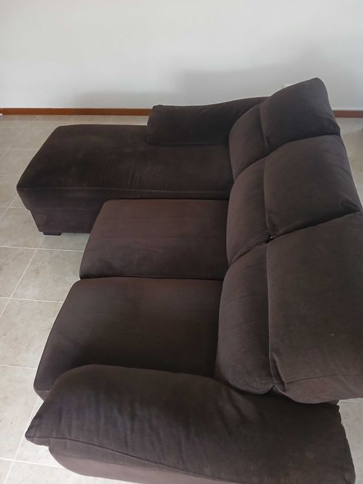 Sofá 3 lugares chaise long