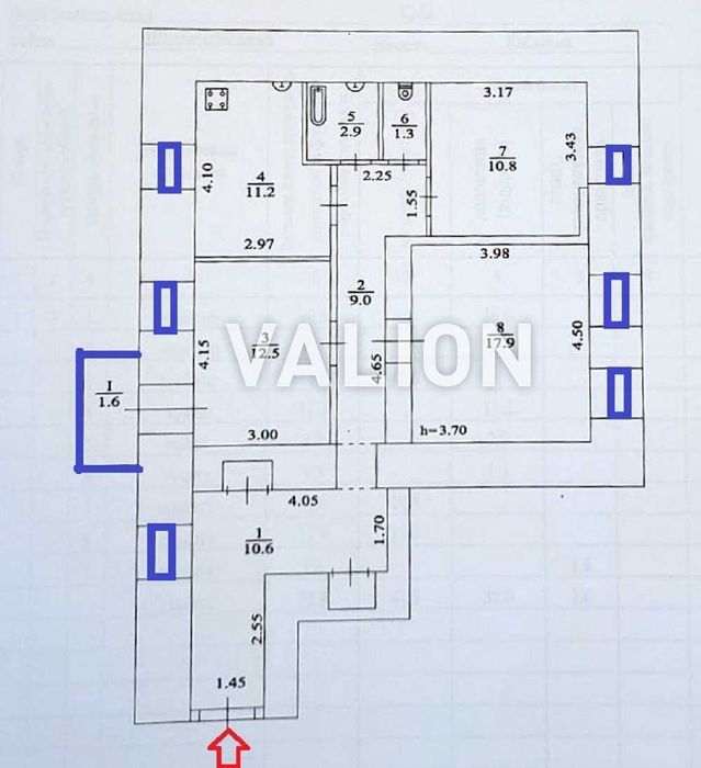 3-комнатная квартира по адресу ул. Ильенка Юрия (площадь 78 м²) - Atlanta.ua - фото 24