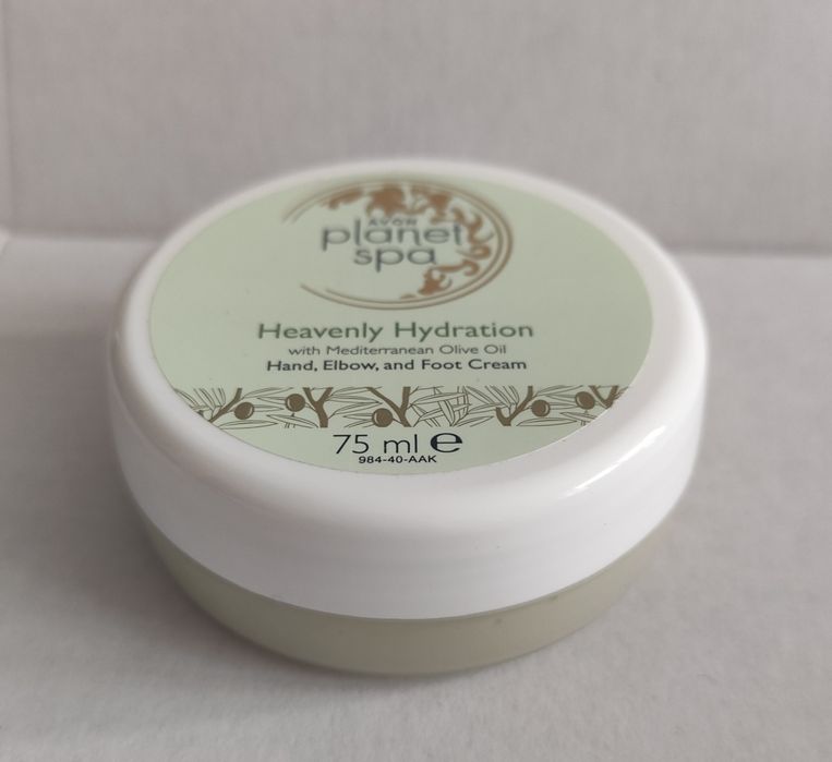 Avon Planet Spa Heavently Hydration krem do rąk, stóp, łokci z oliwą z