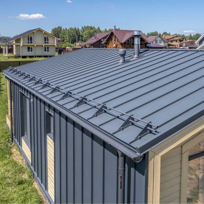 Фальцева покрівля. Металочерепиця. Фальц. Профнастил. Дах. Покрівля.