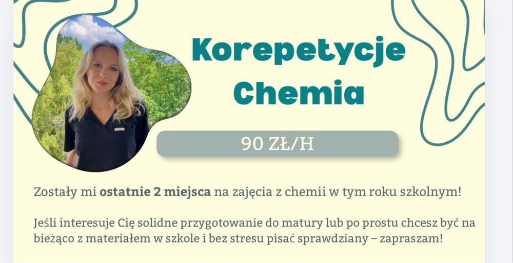 Korepetycje Chemia