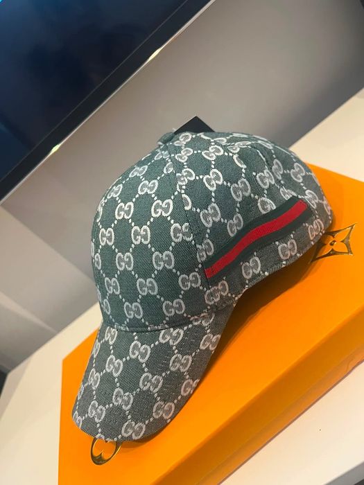 Czapka Gucci zielona męska