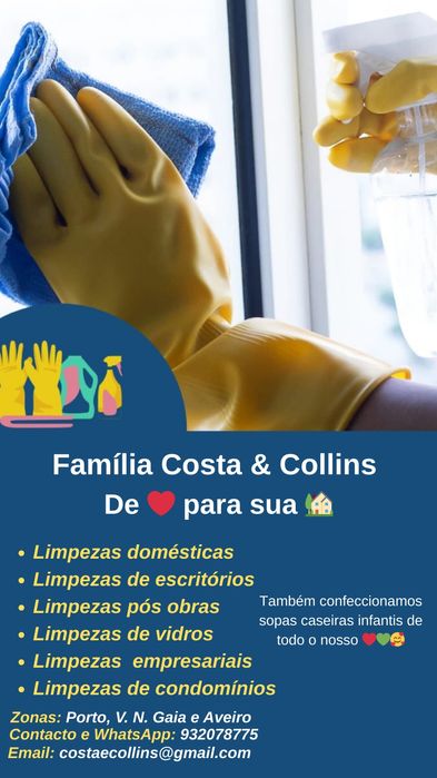 Família Costa & Collins - De Coração para sua Casa