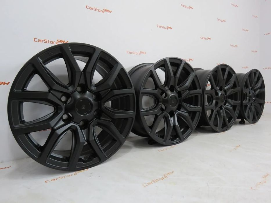 Jantes Look Toyota Hilux 17 x 7.5 et 30 6x139.7 Preto Matte