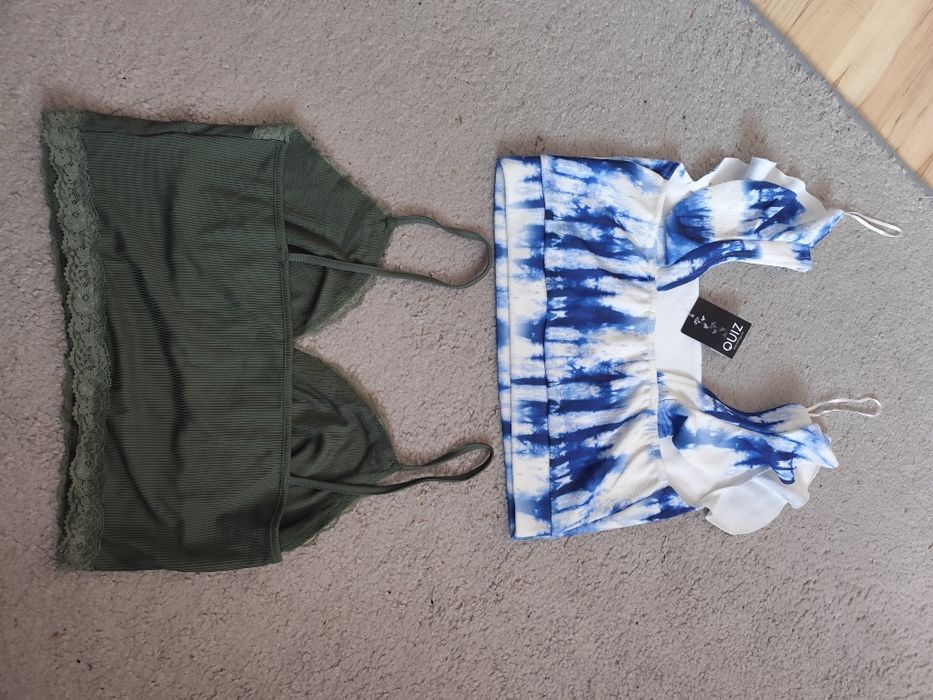 Dwa letnie topy r. 42