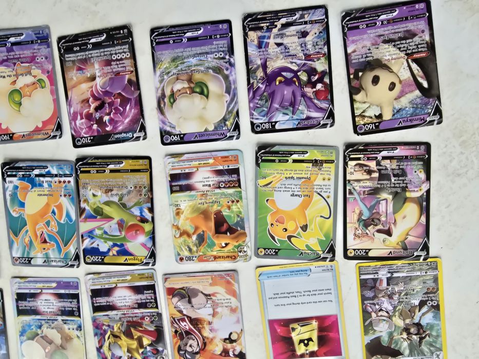 Pokemon karty 34 sztuki