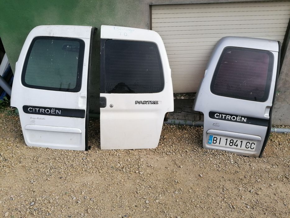 Porta traseira Citroën berlingo e peugeot partner 1997 a 2008