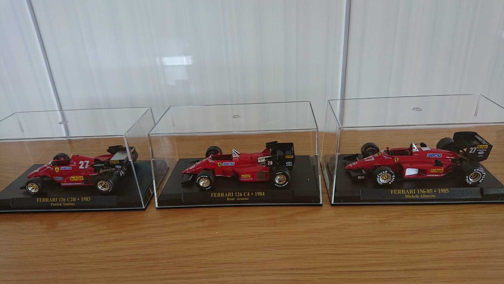 Ferrari Formula 1 (escala 1/43) - 1980 a 1997