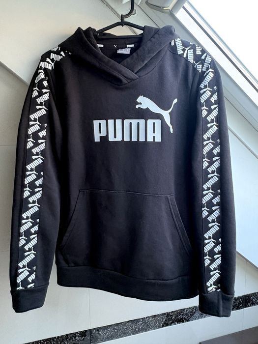 Dres komplet Puma M bluza  spodnie czarny