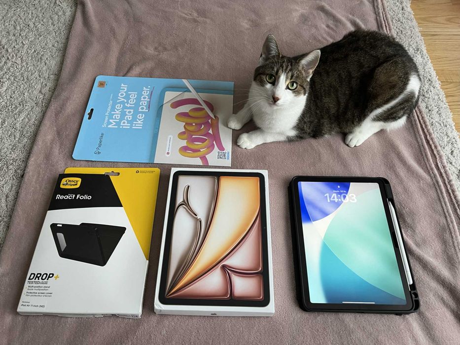 iPad Air 11' M2 + apple pencil usb c + etui