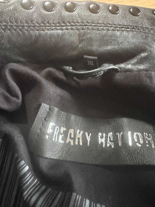 Kurka Skórzana Freaky Natiom 3XL, Nowa Skóra naturalna