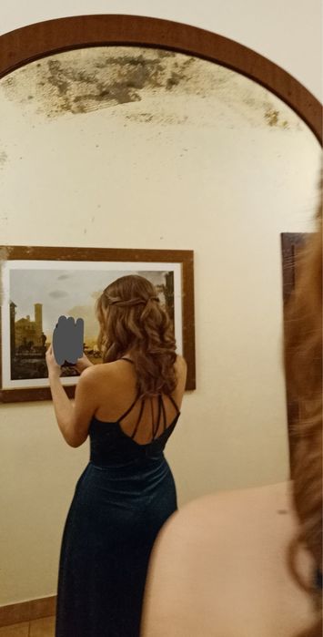 Zielona sukienka na studniówkę