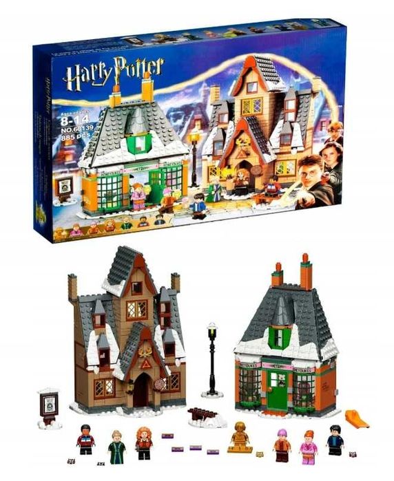 Zestaw Klocków Konstrukcyjnych Harry Potter 885 el.