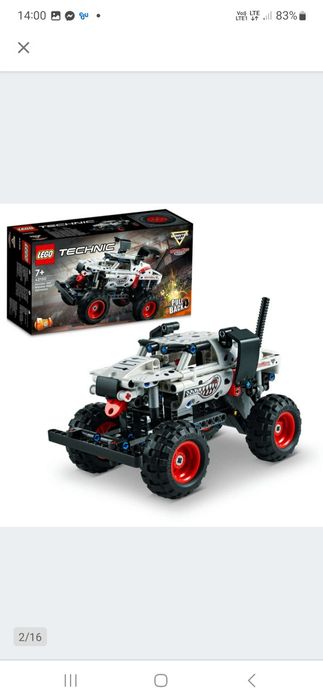 Lego TECHNIC 42150 Monster JAM Monster Mutt DALMATIAN
