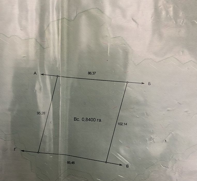 Продам земельну.ділянку 0,84га ОСГ, с.Синяк, Бучанський район
