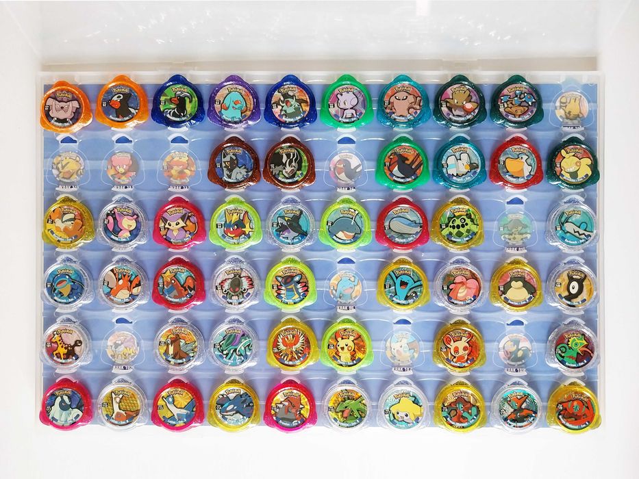99 tazos + arquivador POKEMON KRAKS | Panini lote