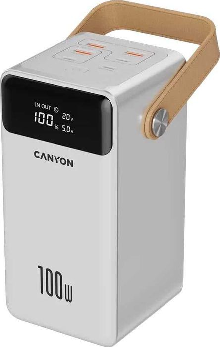 CANYON Powerbank OnPower 610 Aluminium 60000 mAh PD100W