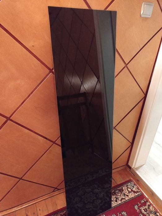 Szklana tablica magnetyczna, czarna