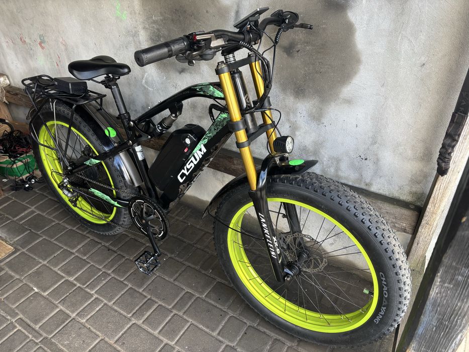 Електро велосипед Электро велосипед CYSUM  GERMANY FAT BIKE 1000WT 48V Полный Комплект!!!