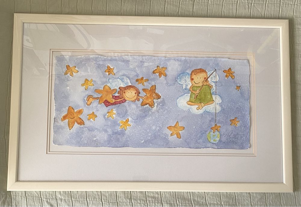 Quadros desenhos infantis