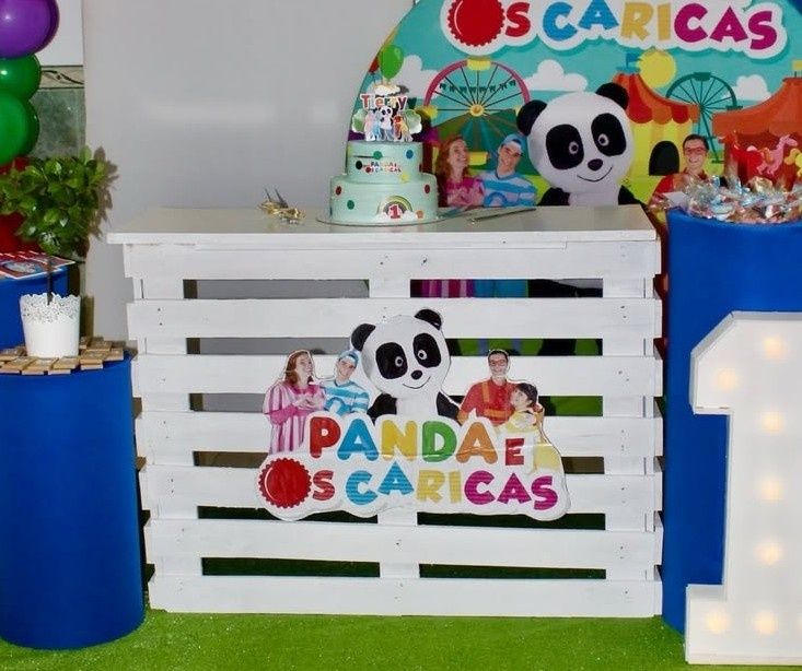 Balcão para festa de aniversário