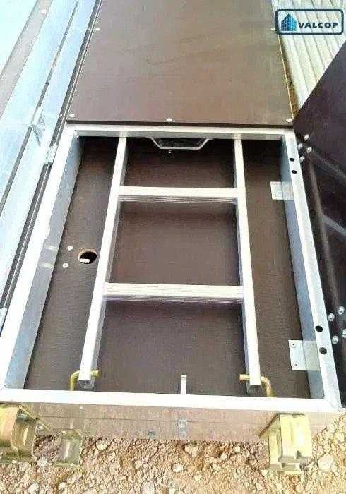 Plataformas de Alçapão em Alumínio p/ Andaime Europeu - Novo