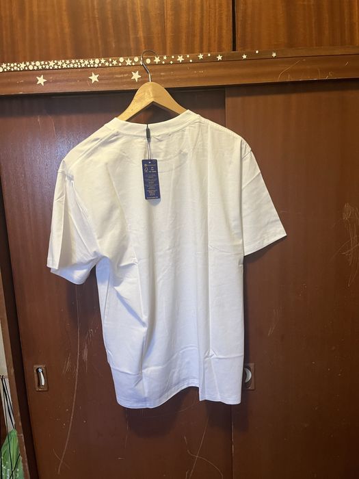 T-shirt branca ralph lauren