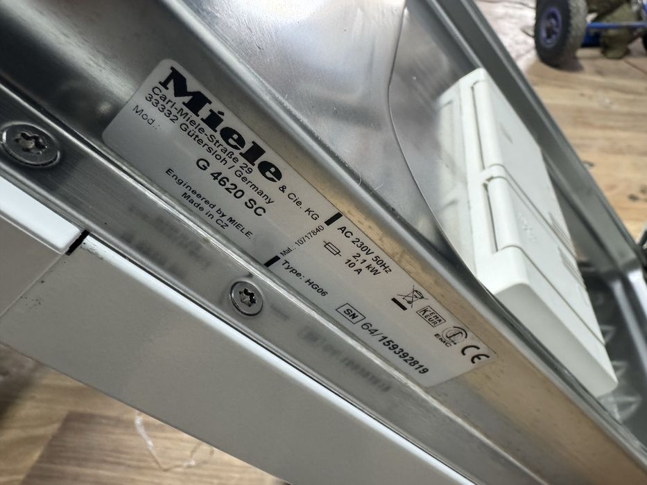 Окрема посудомийна машина Miele G 4620 sc (посудомийка) 45см