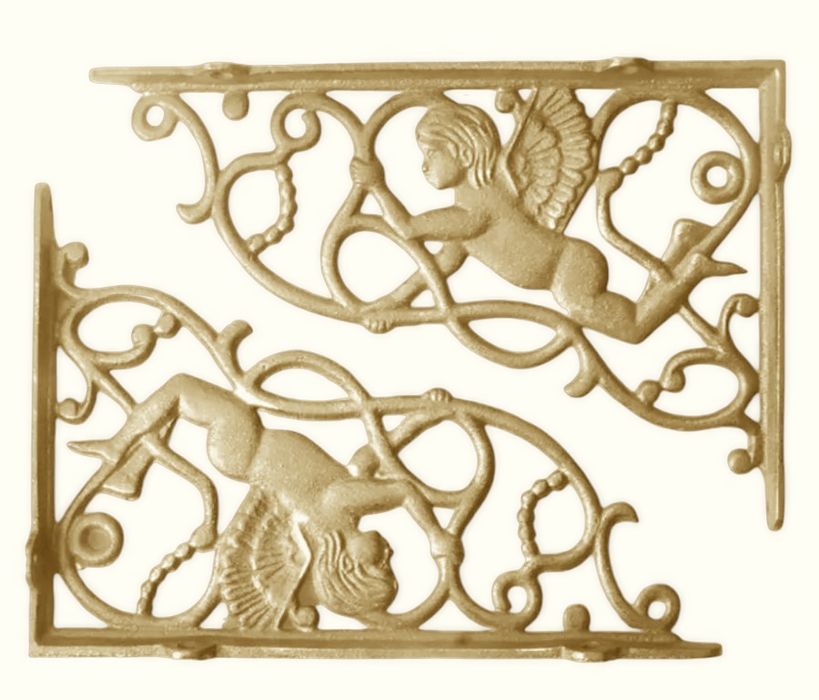 Poleias / Suporte em Ferro Anjos