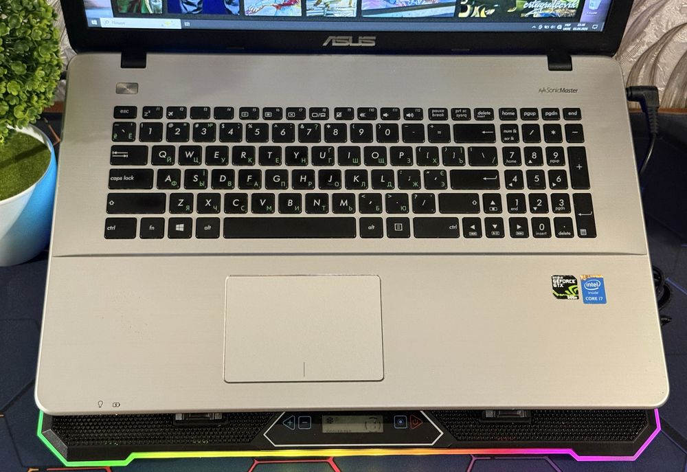 Ігровий ноутбук Asus /Nvidia Geforce GTX 950m/Процесор і7