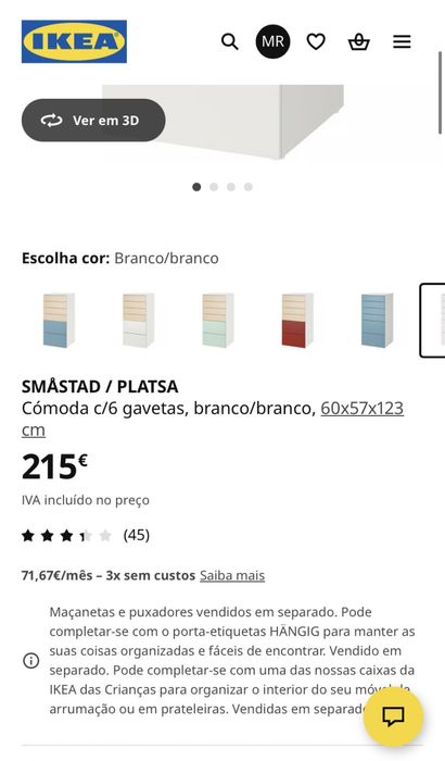 SMASTAD / PLATSA comoda IKEA