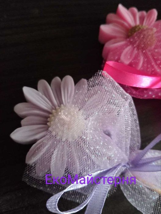 Восковые свечи Тюльпан. Ромашка.