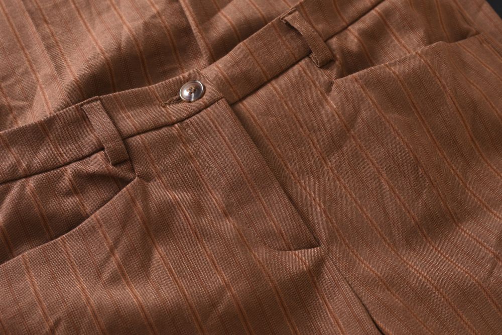 MADELEINE spodnie damskie w stylu boho prążek r 36