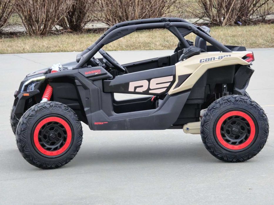 CAN-AM Maverick 3 PRO + Pompowane KOŁA auto na akumulator 2x280W 24V