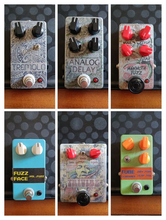 Pedais de Guitarra e Baixo Baratos