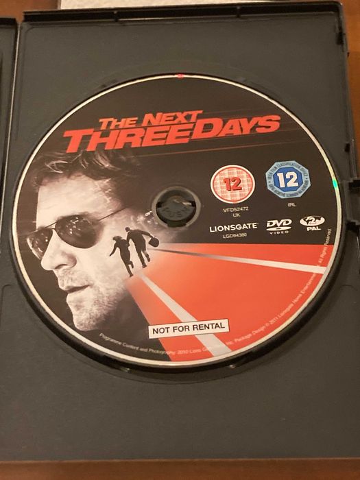 The Next Three Days (72 Horas) [2010] • DVD
