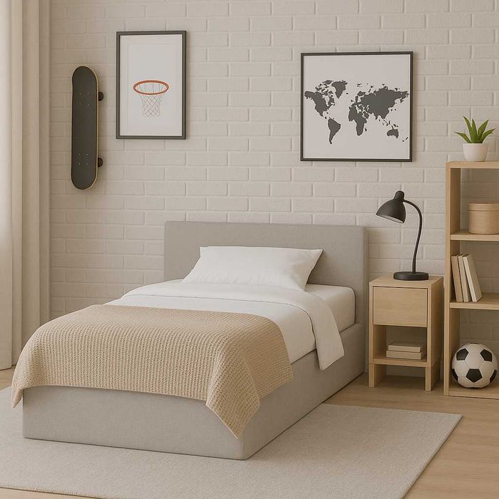 PROMOCJA!  Łóżko   120x200cm/ z pojemnikiem i materacem /1249  zł PRODUCENT