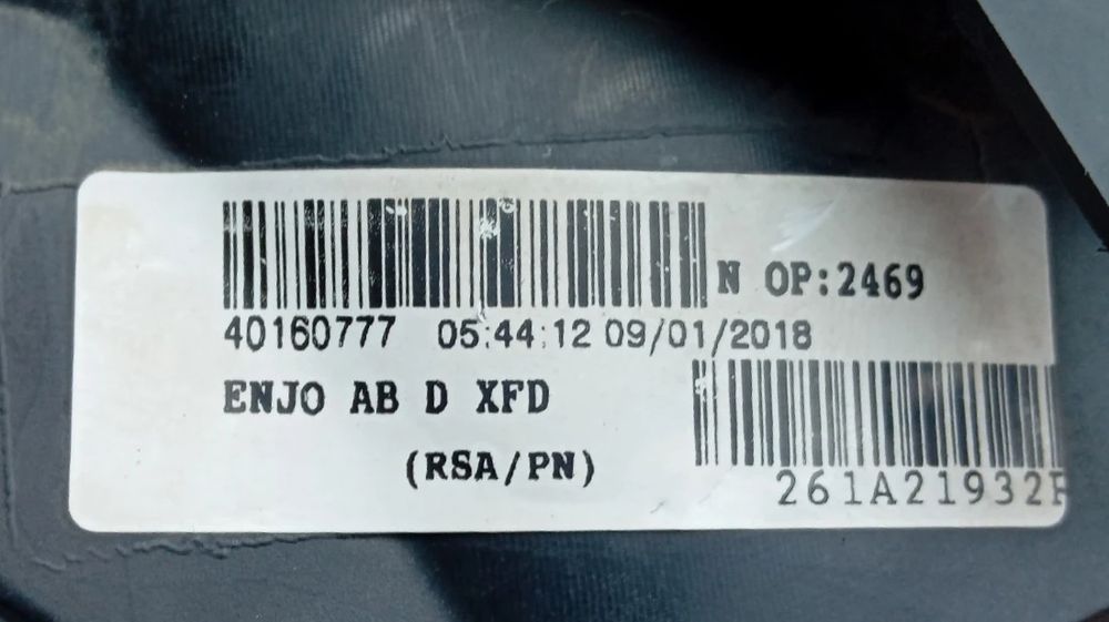 Grelha Farol Nevoeiro RENAULT Talisman Grandtour (KP_)