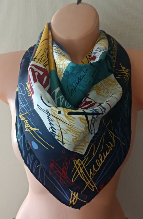 Apaszka, chusta firmy Codello - kolorowa , elegancka w stylu vintage